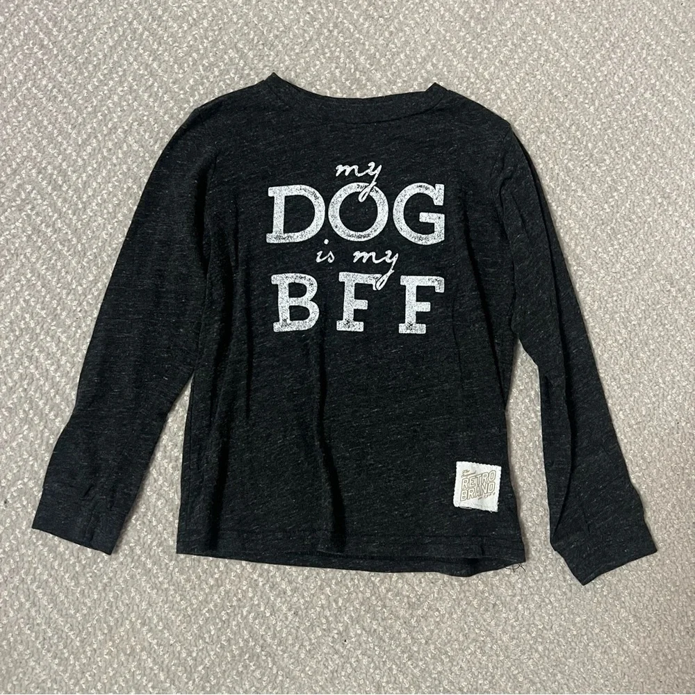 Retro Brand Dog Tee - Picture 1 of 4